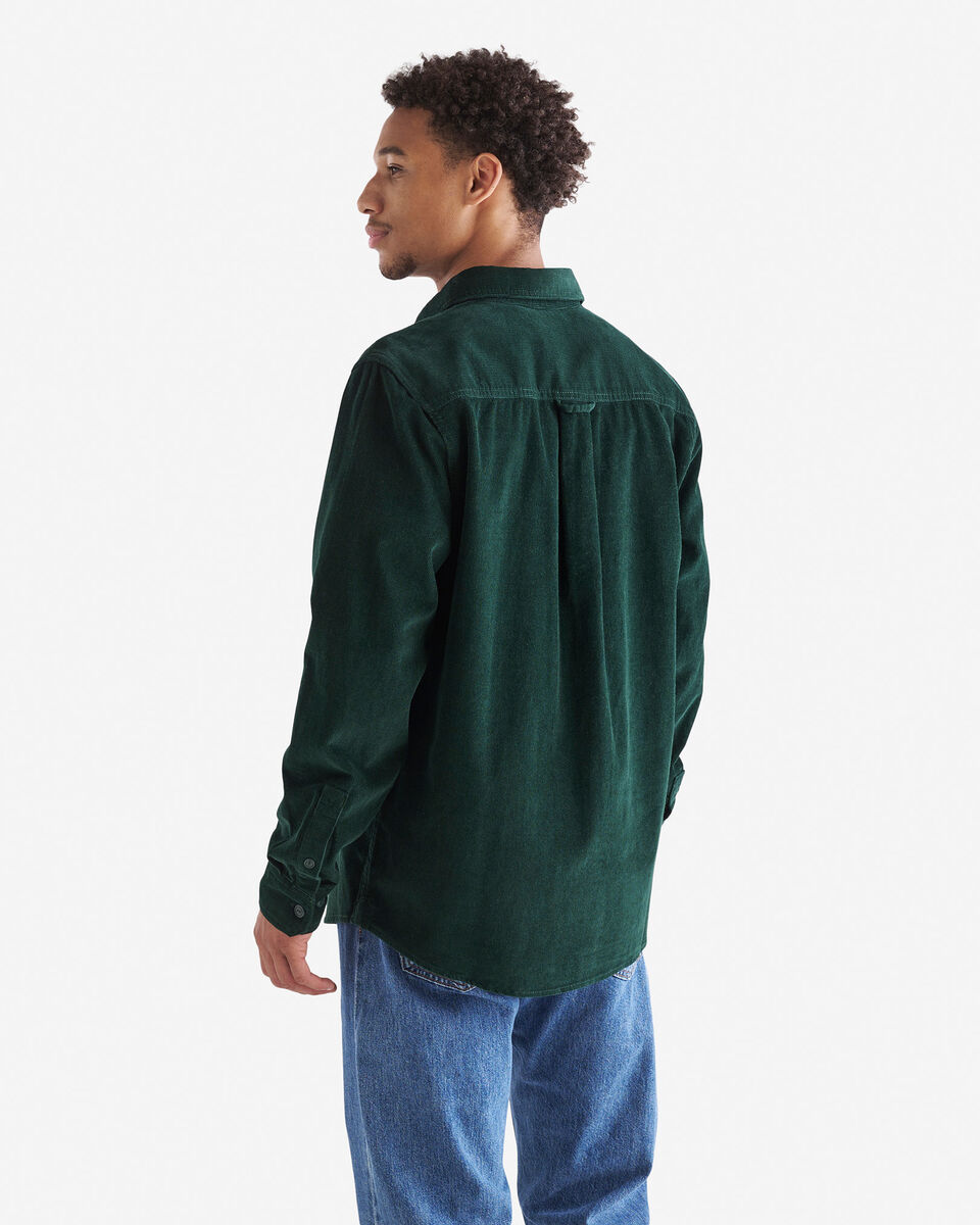Chemise de travail en velours côtelé