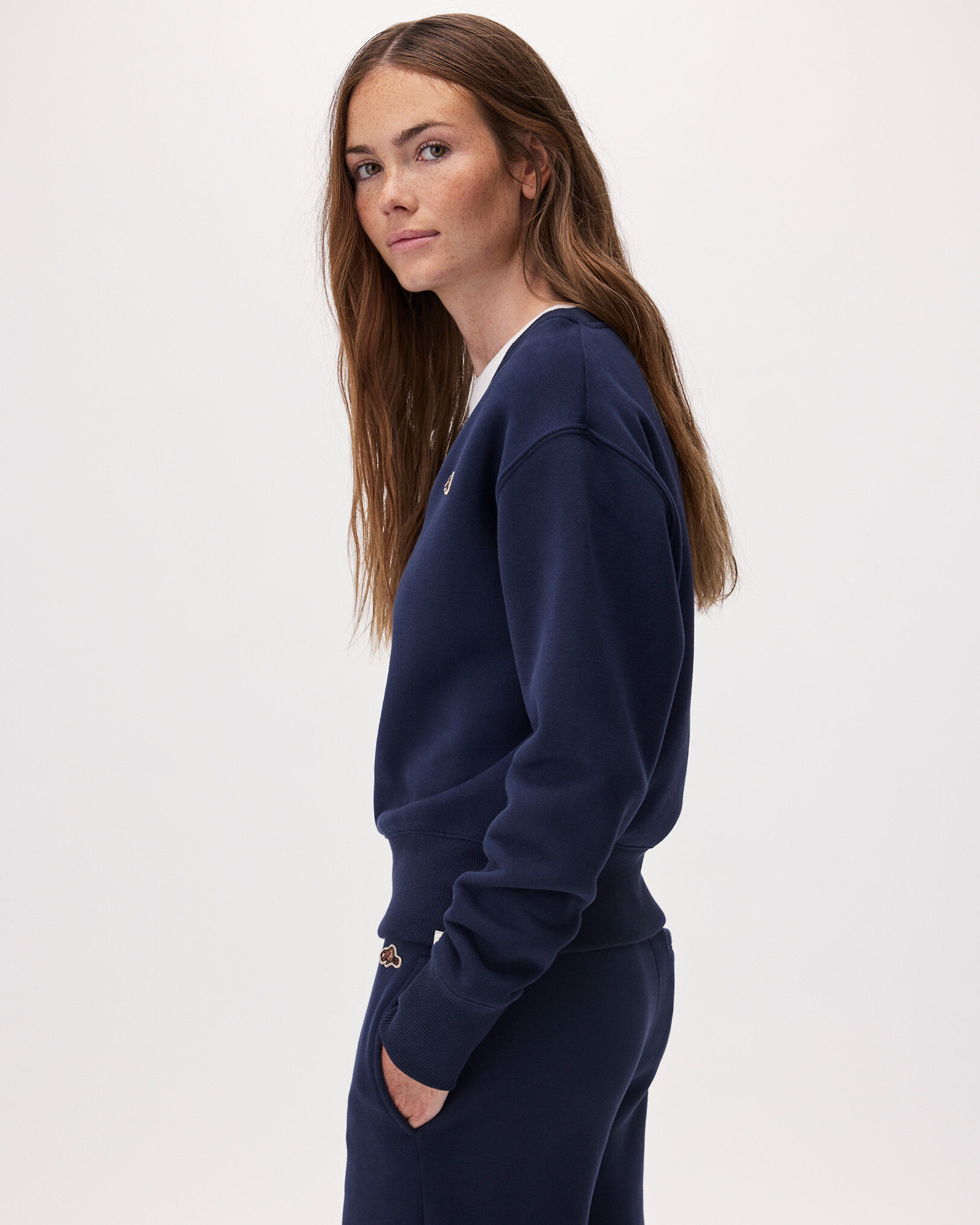 Beavermark V-Neck Top