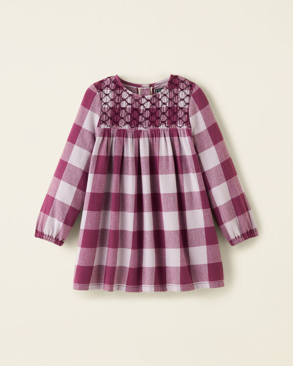 Toddler Girls Park Plaid Dress