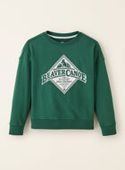 Kids Beaver Canoe Relaxed Crew Sweatshirt