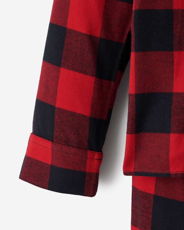 Womens Park Plaid Pajama Set