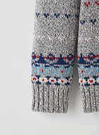 Kids Fair Isle Hoodie Sweater