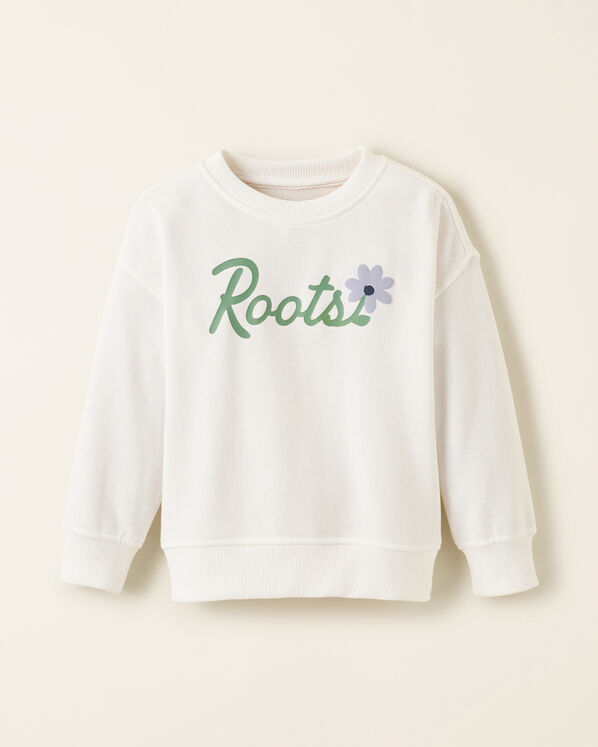Toddler Floral Crew Sweatshirt