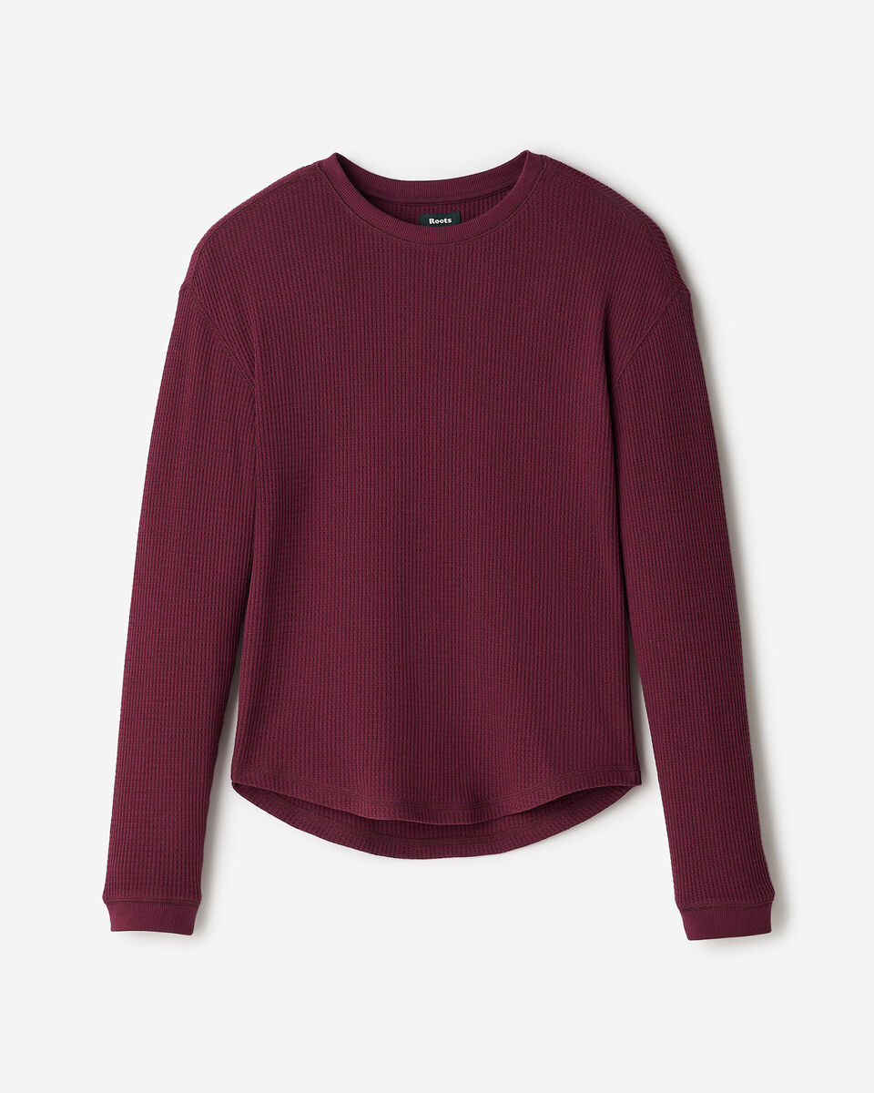 Waffle Long Sleeve Top