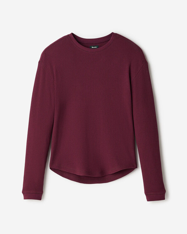 Waffle Long Sleeve Top