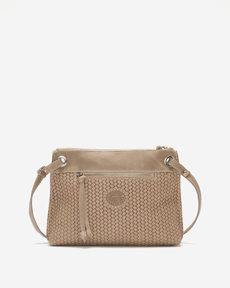 Sac Edie en cuir tress&eacute;