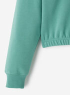Girls Cozy Cinched Crew Sweatshirt
