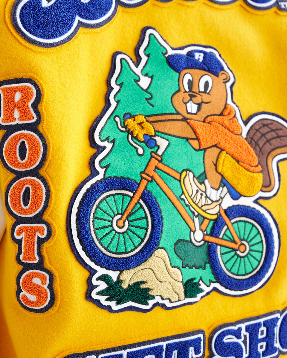 Roots X Better Gift Shop™ Buddy Varsity Jacket Gender Free