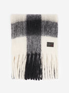 Relais Plaid Wool Blend Scarf