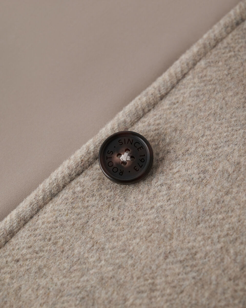 Long Wool Blend Coat
