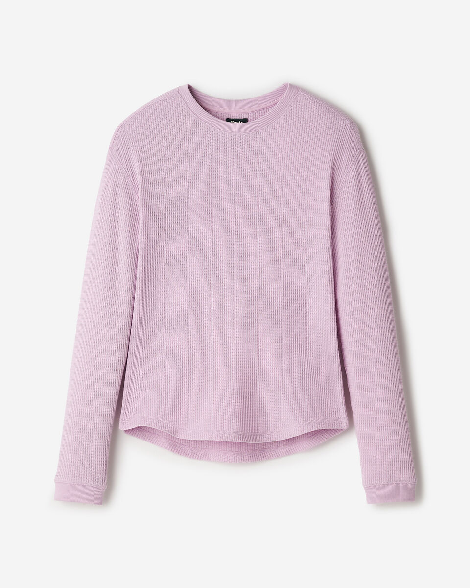 Waffle Long Sleeve Top
