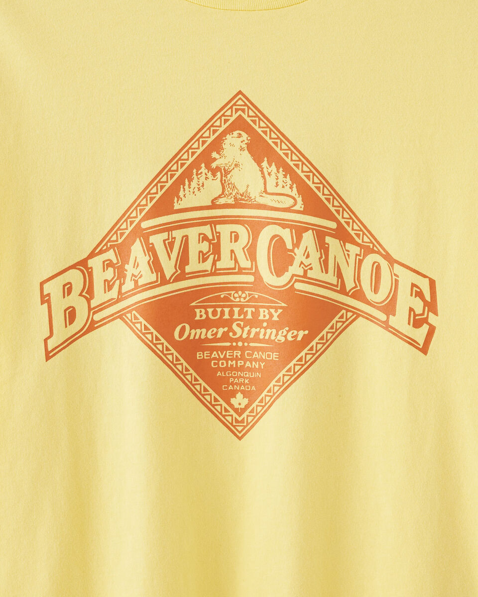 T-shirt décontracté Beaver Canoe pour enfants
