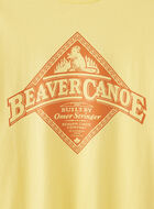T-shirt décontracté Beaver Canoe pour enfants