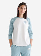 Womens Organic Cooper Baseball T-Shirt