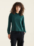 Womens Organic Cooper Hooded Long Sleeve T-Shirt