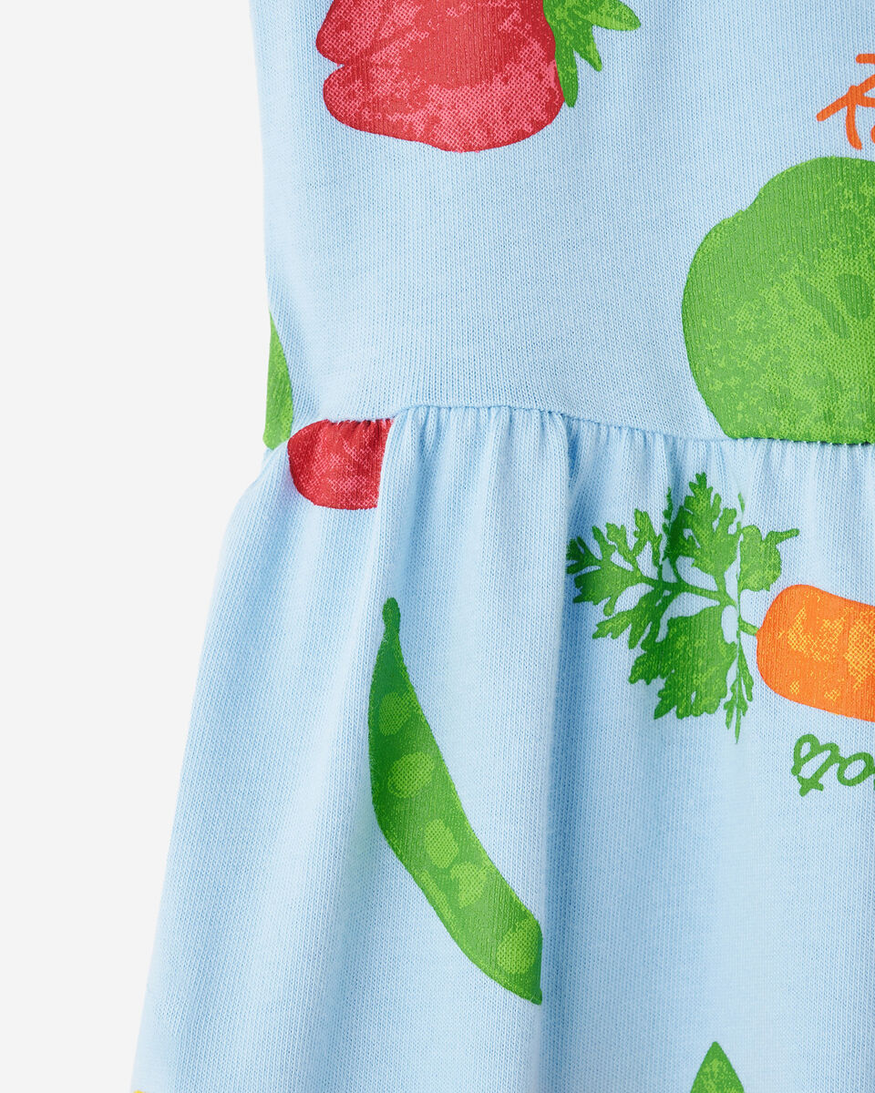 Girls Garden Print Dress