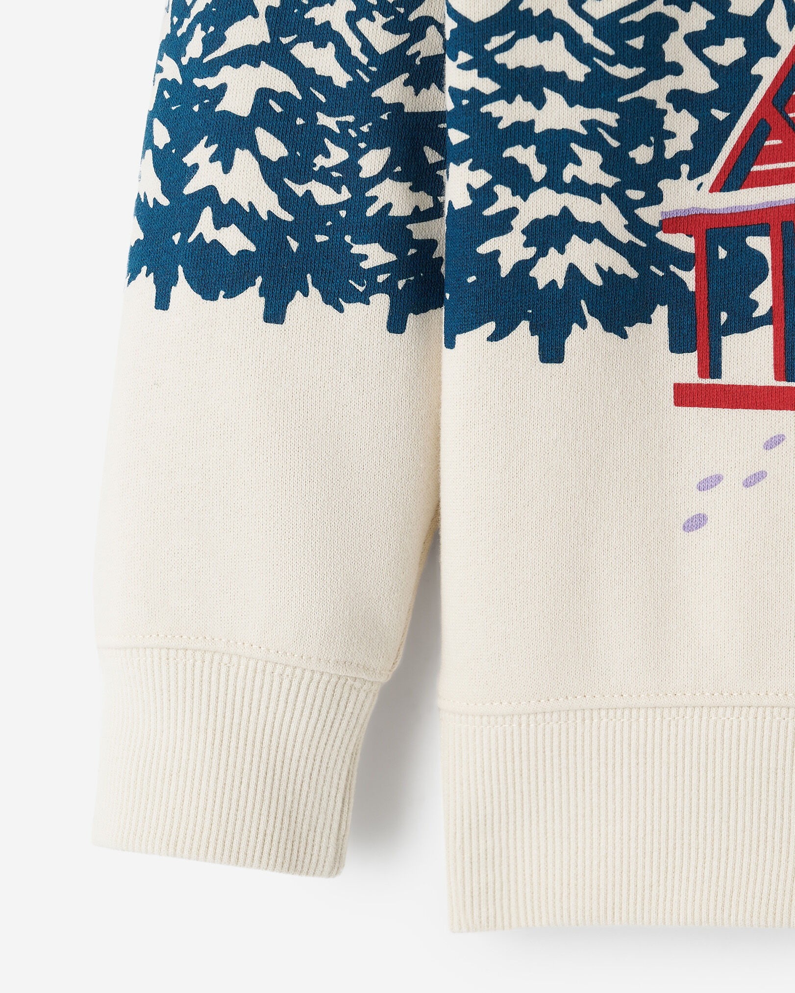 Toddler Cabin Landscape Crew Sweatshirt