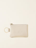 Pochette à glissière en cuir Cervino