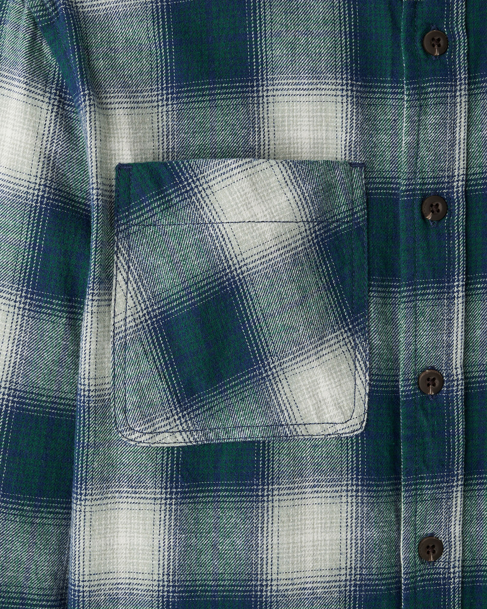 Kids Relaxed Plaid Shirt