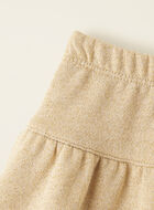 Toddler Girls Gold Sparkle Skirt