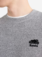 Chandail à col rond original décontracté en molleton de coton bio