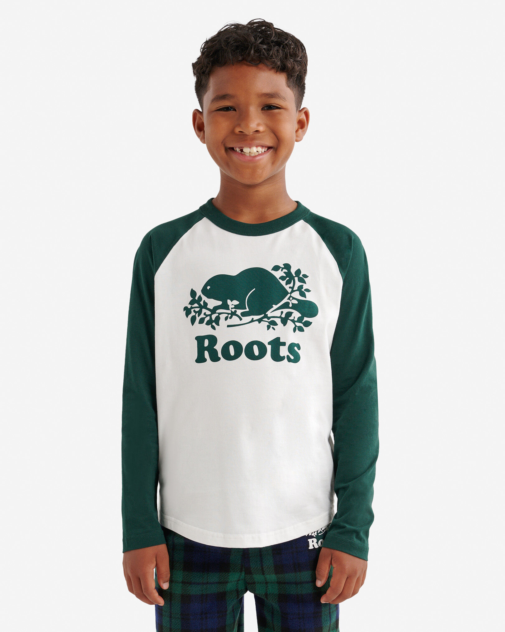 Kids Organic Cooper Baseball T-Shirt
