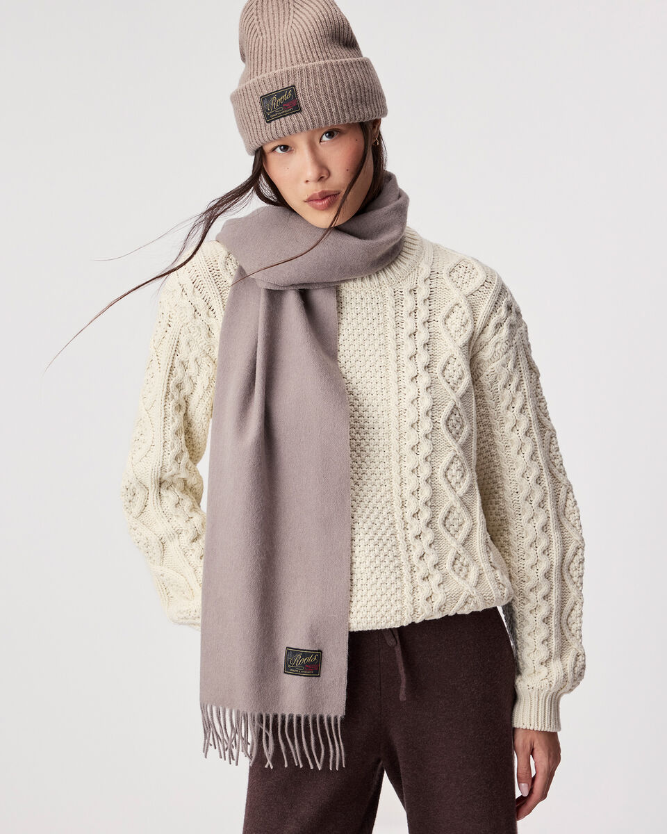 Roots Wool Scarf