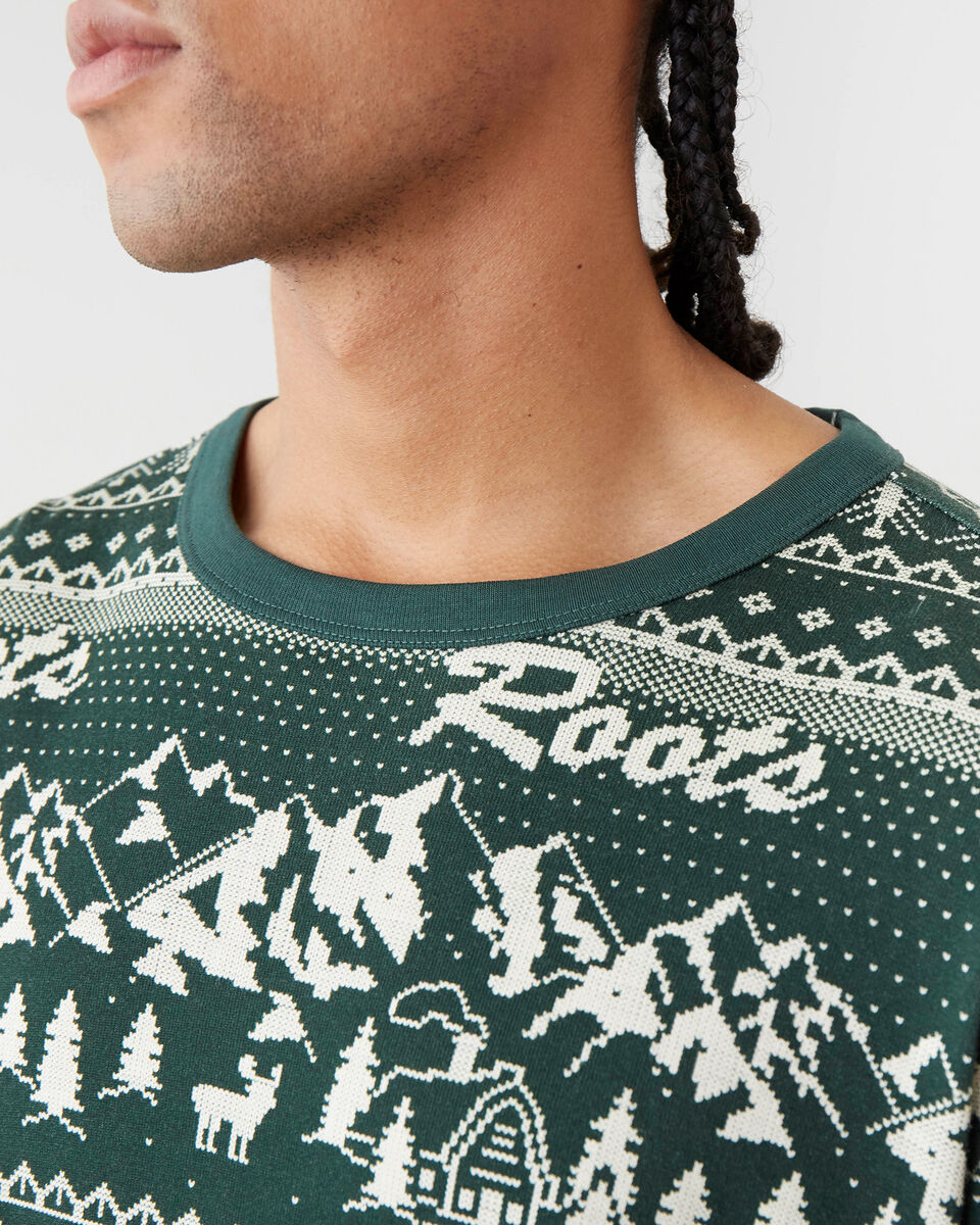 Roots Mens Winter Wonderland Pajama Top. 5