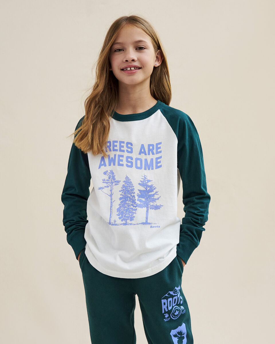 Kids Outdoors Raglan T-Shirt