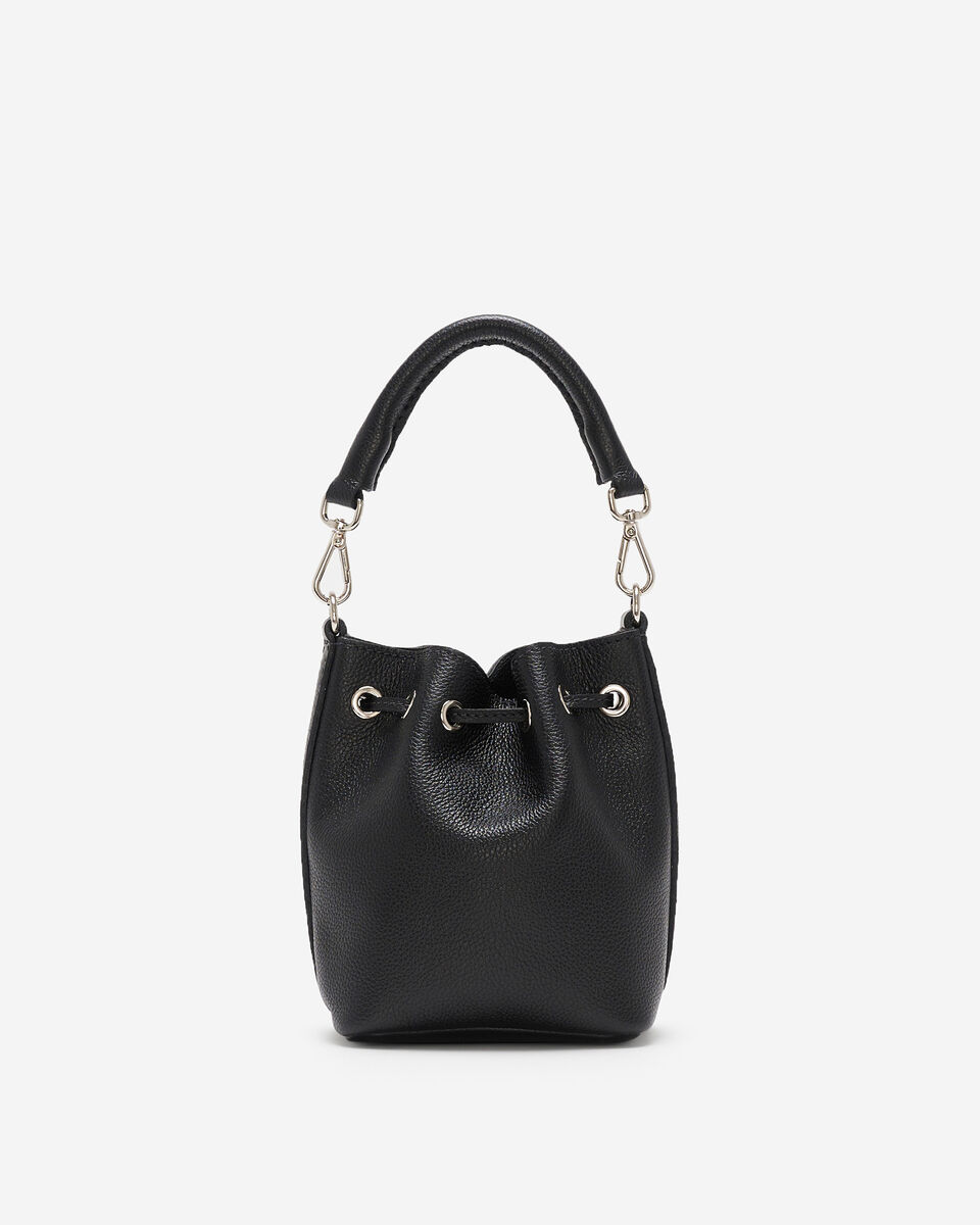 Mini sac seau 2.0 en cuir Cervino
