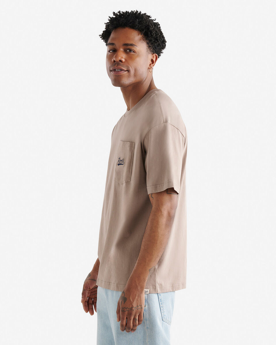 Mens Roots Relaxed Pocket T-Shirt