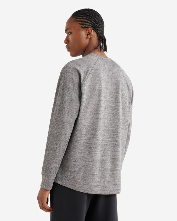 Chandail sport textur&eacute; &agrave; manches longues