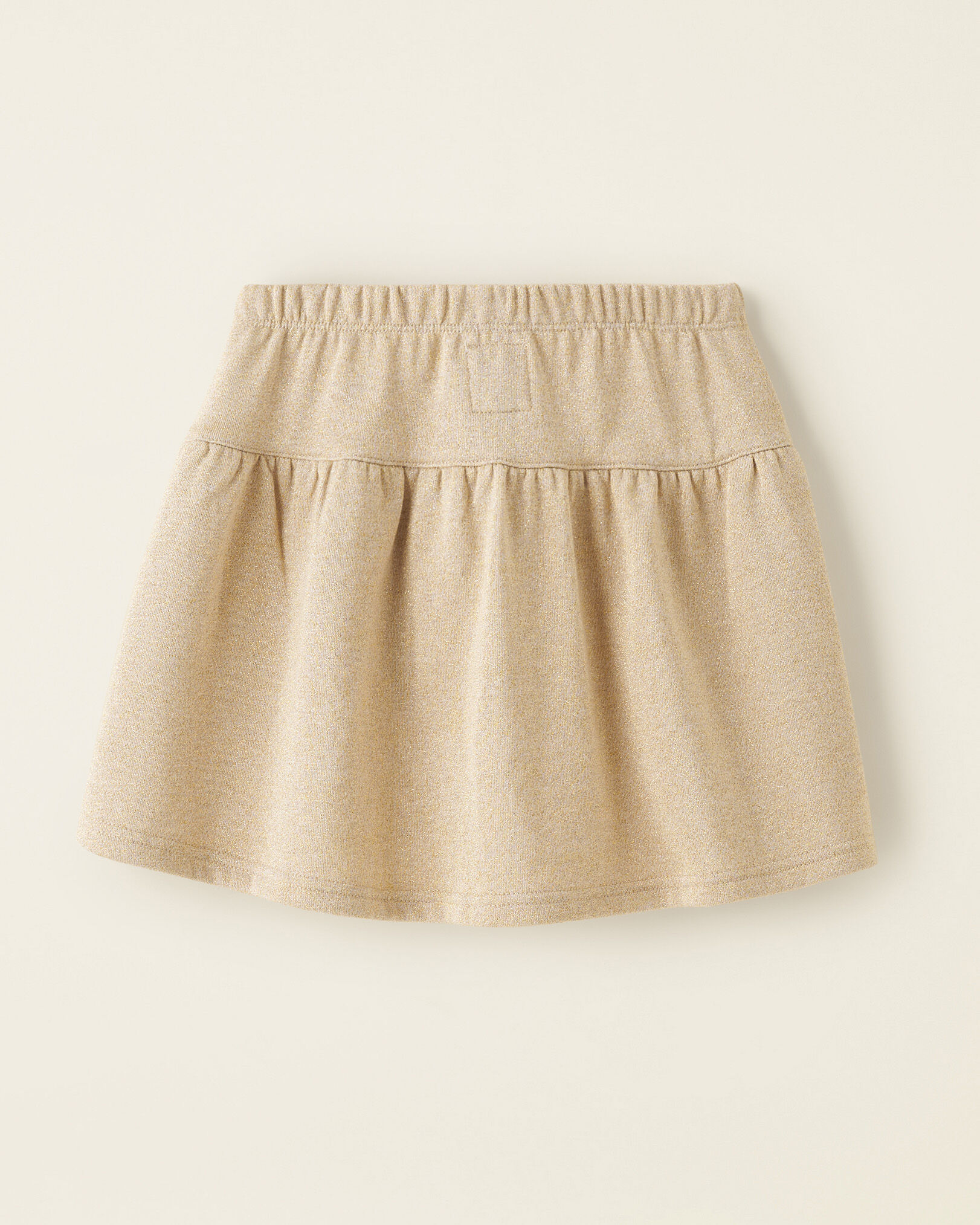 Ladies top gold skirt