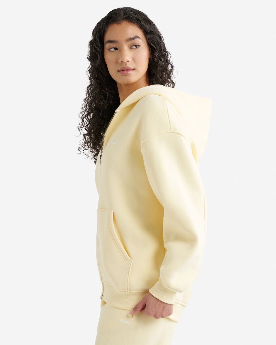 Chandail &agrave; capuchon et glissi&egrave;re en molleton Nuage