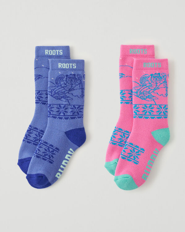 2 paires de chaussettes Buddy pour enfants