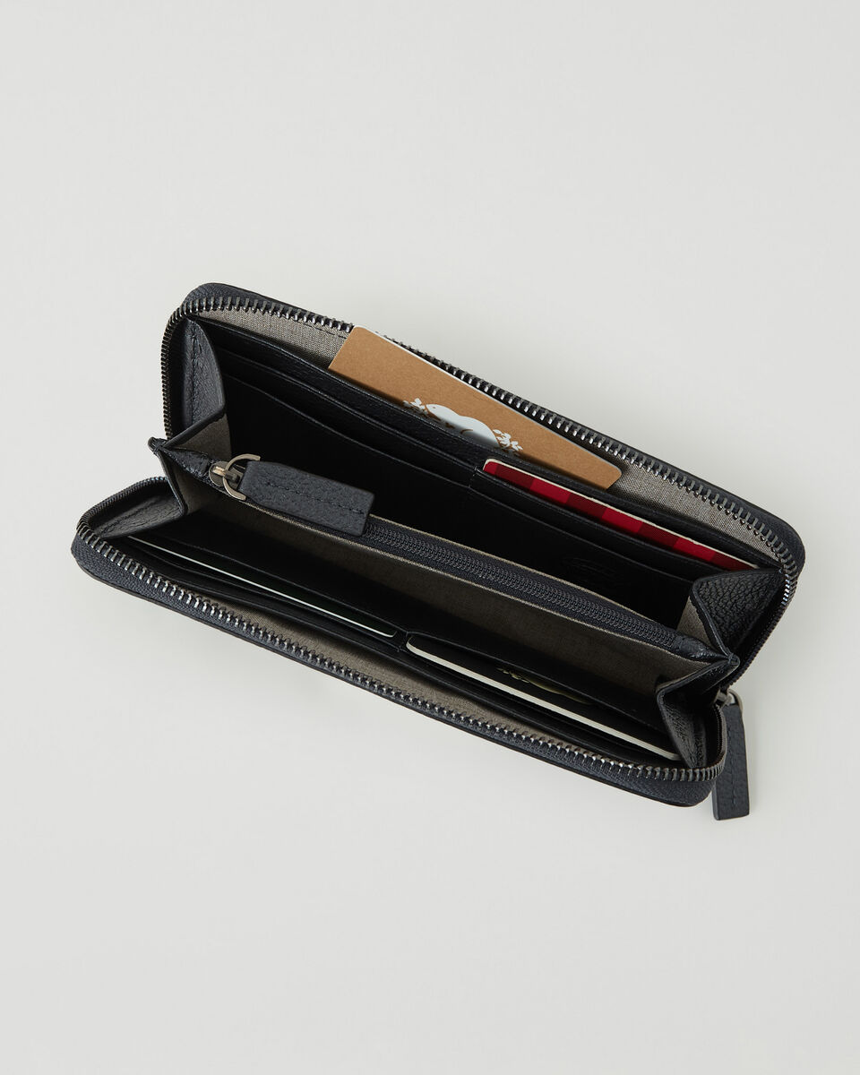 Zip Around Clutch Metallic