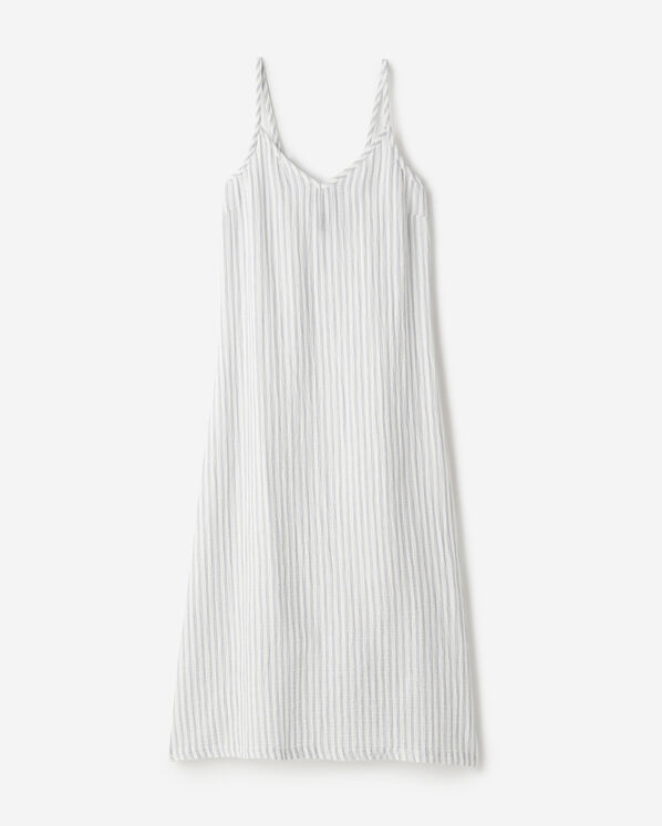 Isla Cotton Gauze Slip Dress