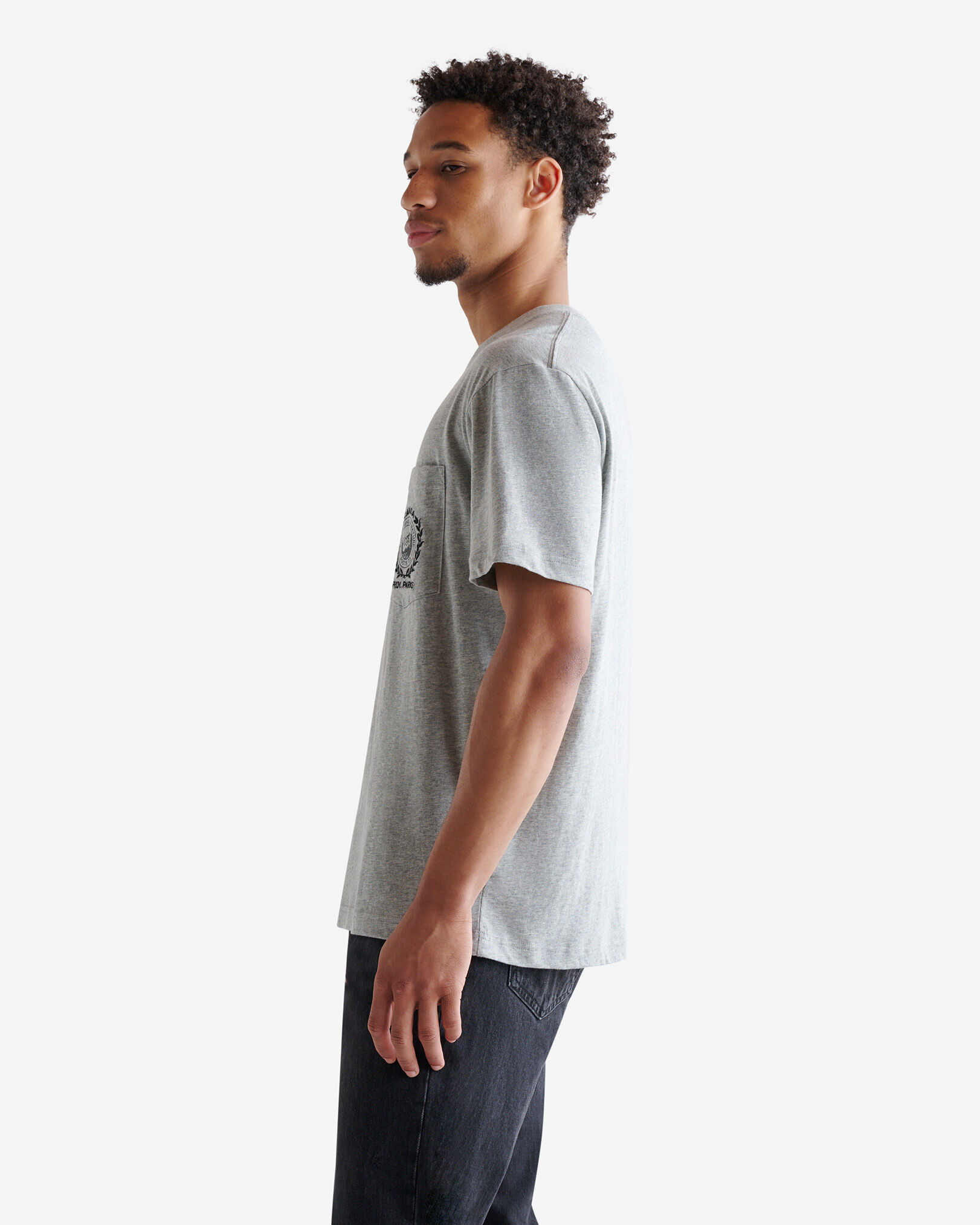 Mens Roots Park Pocket T-Shirt