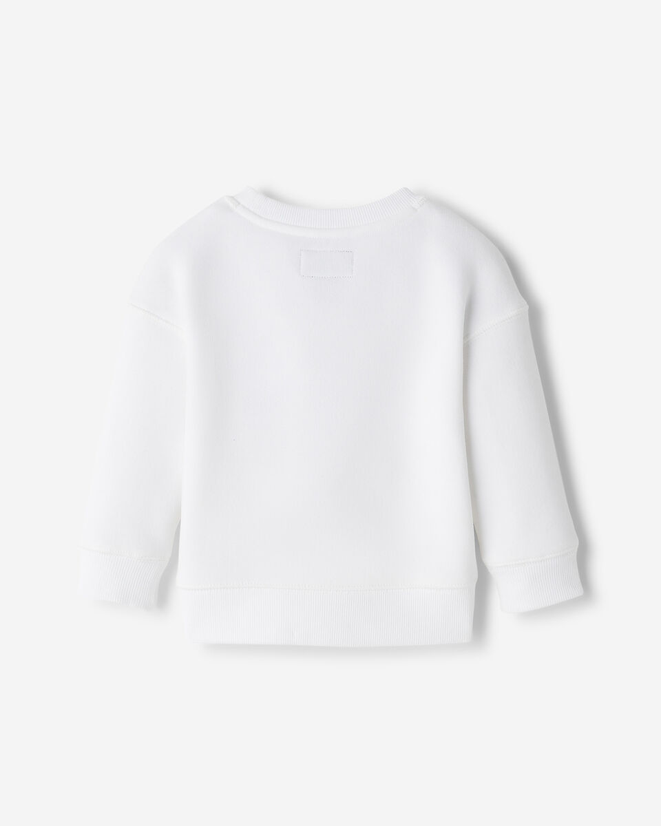 Baby Plaid Applique Crew