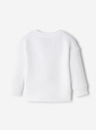 Baby Plaid Applique Crew