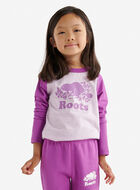 T-shirt style baseball Cooper en coton bio pour tout-petits
