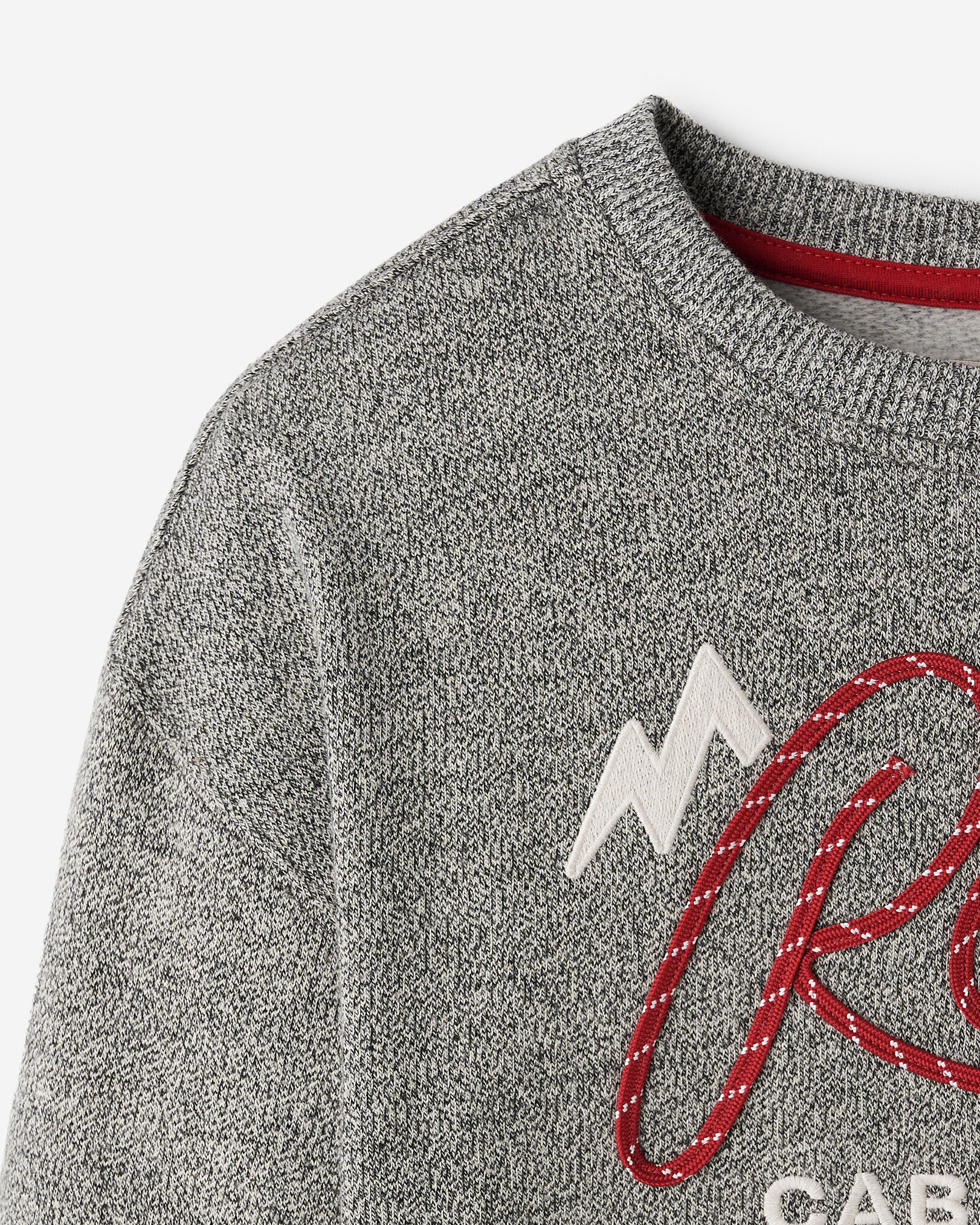 Kids Cabin Rope Applique Crew Sweatshirt