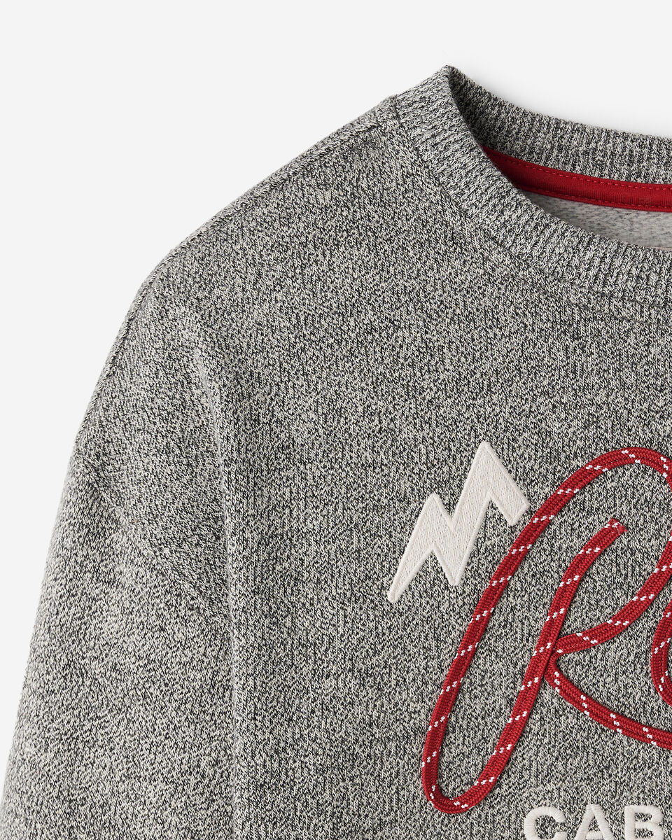 Kids Cabin Rope Applique Crew Sweatshirt