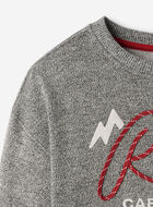 Kids Cabin Rope Applique Crew Sweatshirt