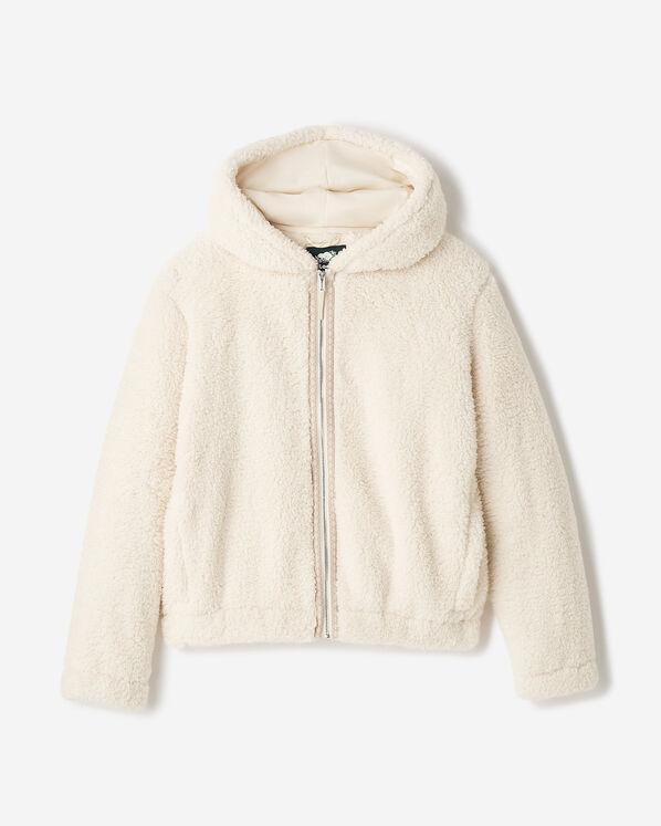 Manteau &agrave; capuchon et glissi&egrave;re en mouton molletonn&eacute; Creekside