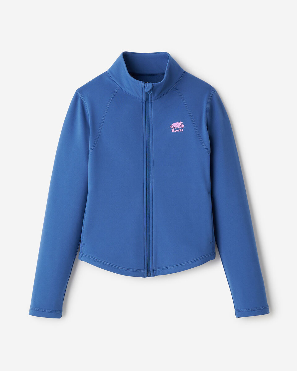 Girls Active Warm Track Jacket