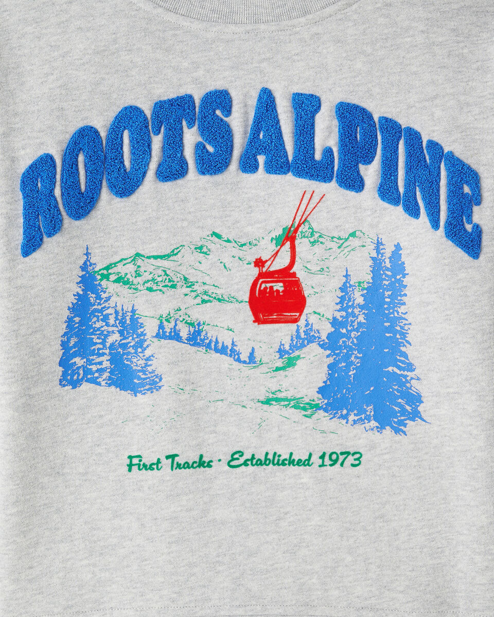 Kids Alpine Landscape Crew Sweatshirt