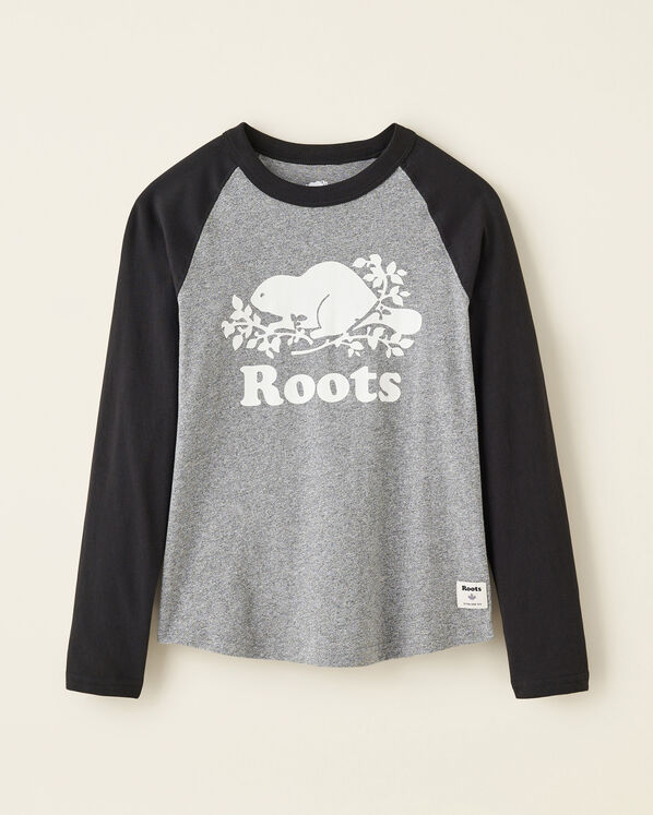 T-shirt style baseball Cooper en coton bio pour enfants