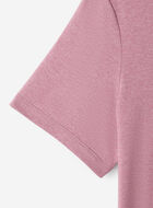 Haut &agrave; manches courtes classique en tricot Renew