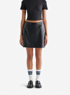 Short Leather Skirt